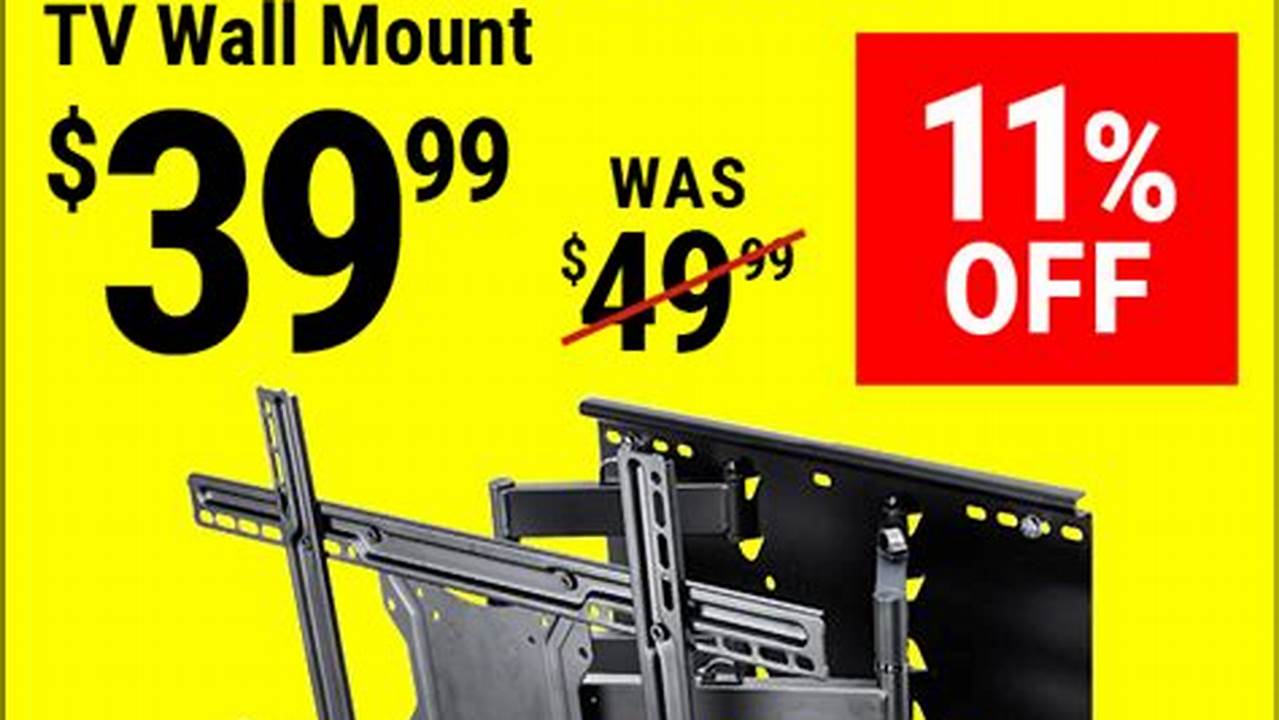 Harbor Freight Tv Mount Coupon 2024