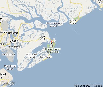 Harbor Island South Carolina Map