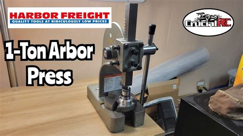 Press Your Way to Precision and Power with Harbor Freight's Arbor Press - The Ultimate Tool for Reliability and Accuracy