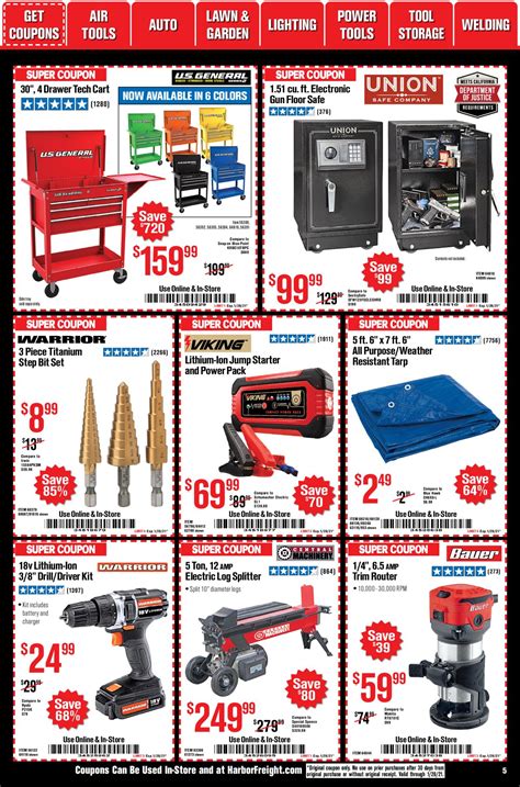 Discover Unbeatable Deals and Quality Tools in Harbor Freight Catalog 2021