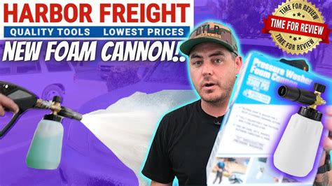 Revitalize Your Ride with the Unbeatable Harbor Freight Foam Cannon - Experience the Ultimate Car Washing Delight!