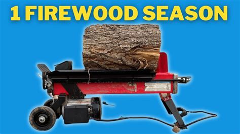 Effortlessly Split Your Way to a Cozy Fire with Harbor Freight's Electric Log Splitter