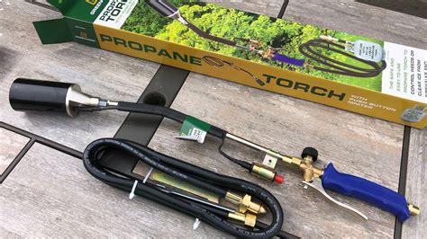 Unleash the Power of Fire with Harbor Freight's Propane Torch: Your Ultimate Outdoor Companion!
