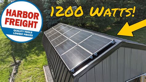 Efficient Solar Panels by Harbor Freight for Eco-friendly Power Generation