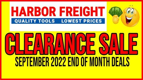 Image of Harbor Freight Tools Clearance Section