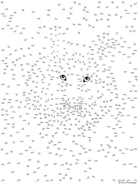 Hard Animal Dot To Dot Printables