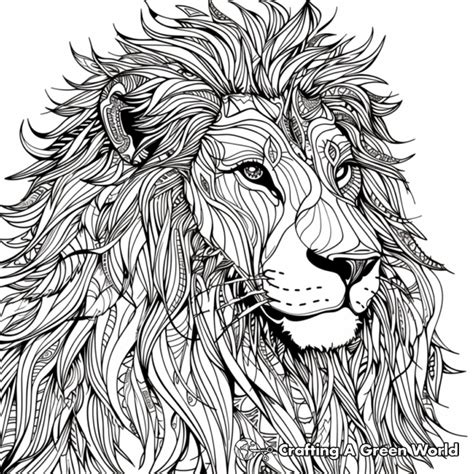 Hard Animal Coloring Pages