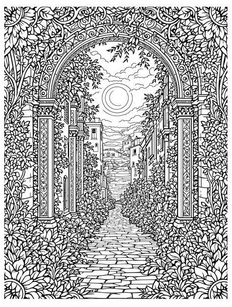 Hard Coloring Pages