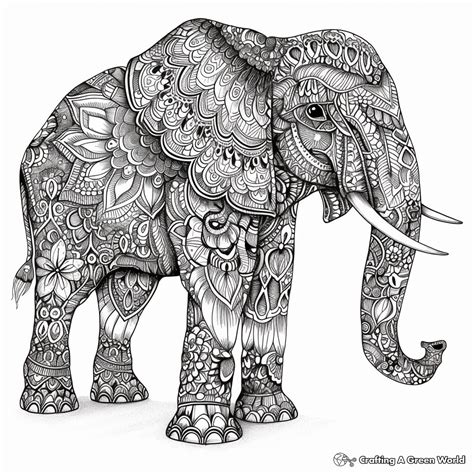 Hard Coloring Pages For Adults