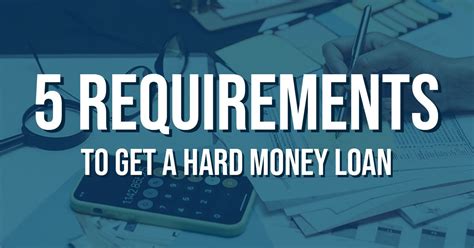 Hard Money Business Loans Requirements