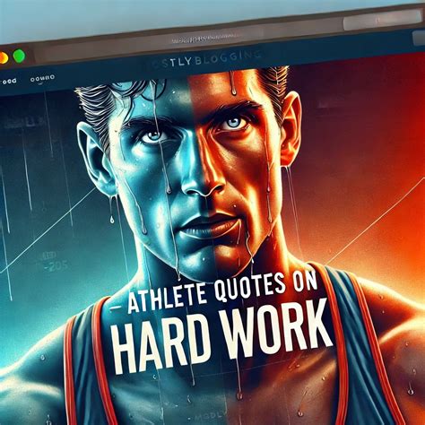 Hard Work Athlete Quotes