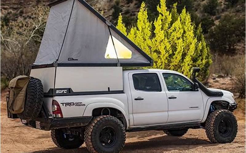 Hard-Side Pop-Up Camper For Toyota Tacoma