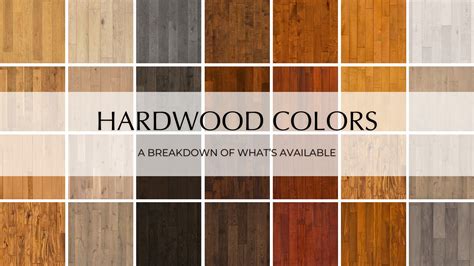 Hardwood Floors Colors
