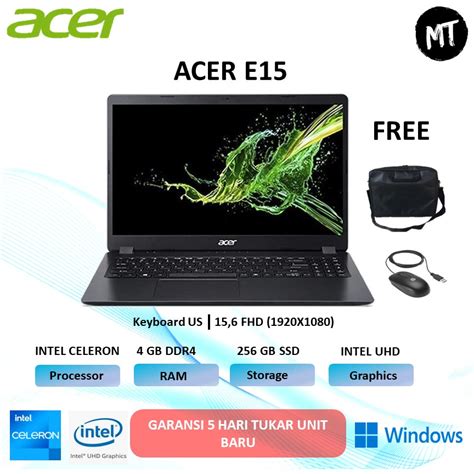 Harga Acer E15 Terbaru di Indonesia
