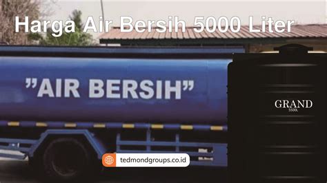 Harga Air Bersih 5000 Liter