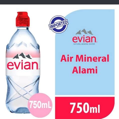 Harga Air Minum Evian di Indonesia