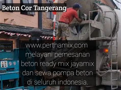 Harga Beton Cor Tangerang Yang Terjangkau