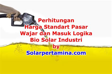 Harga Bio Solar di Indonesia