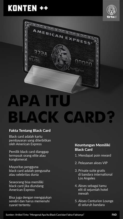 Harga Black Card dan Manfaatnya