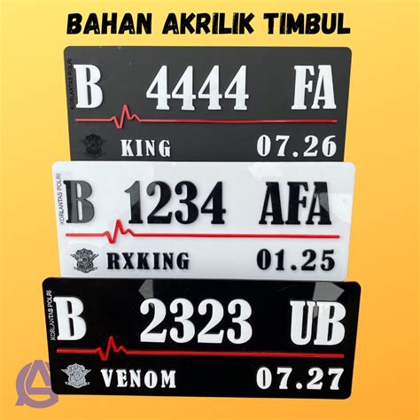 Harga Buat Plat Nomor Motor