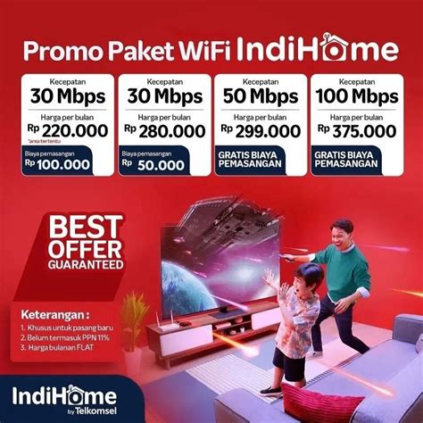 Harga Bulanan Wifi Indihome dan Apa yang Ditawarkan