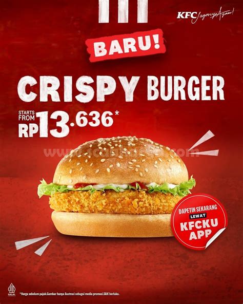 Harga Burger KFC Tahun 2022