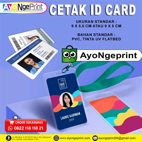 Harga Cetak ID Card yang Terjangkau