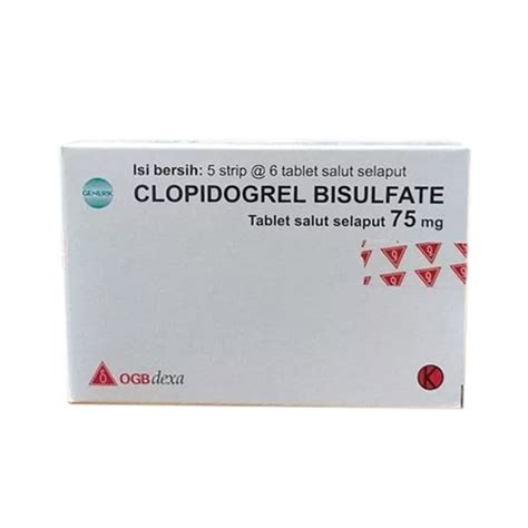 Harga Clopidogrel 75 Mg Generik - Penjelasan dan Analisis