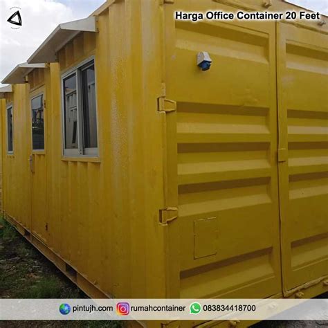 Harga Container Office 20 Feet yang Terjangkau