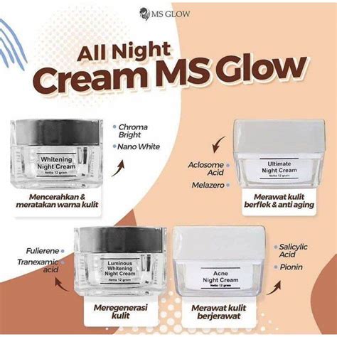 Harga Cream Siang MS Glow Indonesia