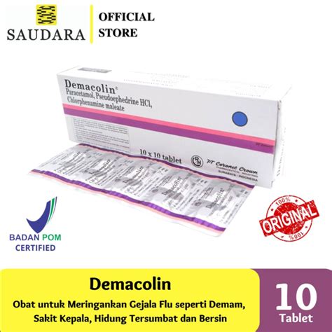 Harga Demacolin - Mengenal Harga Obat Demacolin di Indonesia