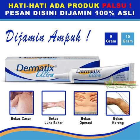 Harga Dermatix di Indonesia