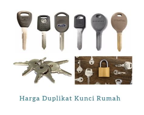 Harga Duplikat Kunci Rumah: Berapa Biayanya?