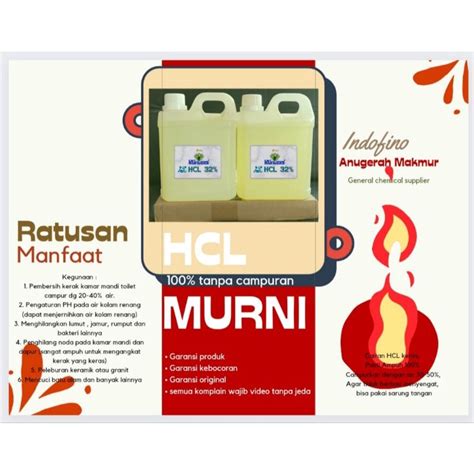 Harga HCL di Indonesia