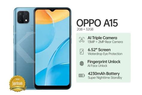 Harga HP OPPO A15 dan Spesifikasinya