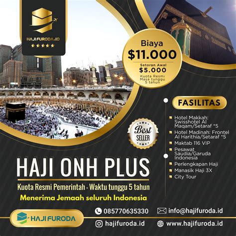 Harga Haji ONH Plus 2022