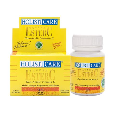 Harga Holisticare Ester C, Suplemen Vitamin C yang Bermanfaat bagi Kesehatan