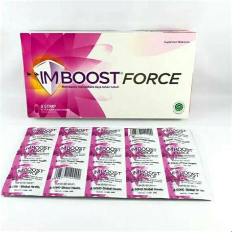 Harga Imboost Force - Efek Samping, Keamanan dan Kelebihan Obat
