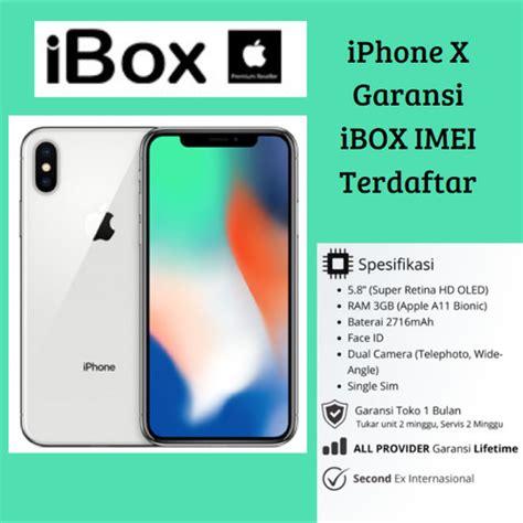 Harga Iphone X di Ibox