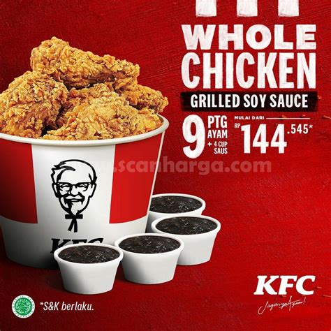 Harga KFC Bucket Isi 9 di Indonesia