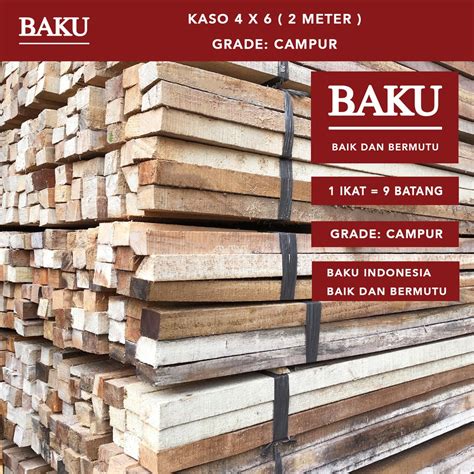 Harga Kayu Kaso - Berbagai Kualitas dengan Beragam Harga