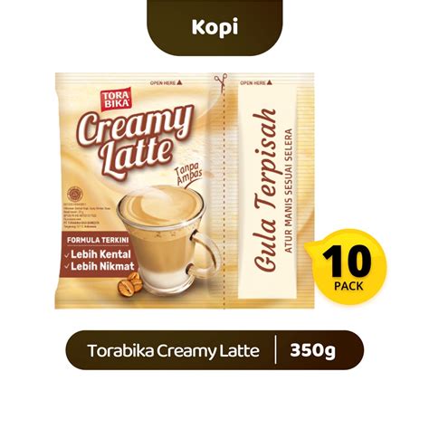 Harga Kopi Torabika Creamy Latte Terbaru 2020