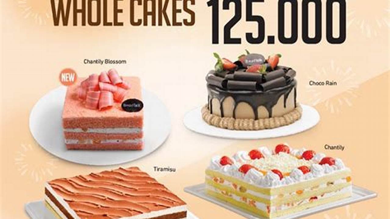 Harga Kue Tart, Kuliner