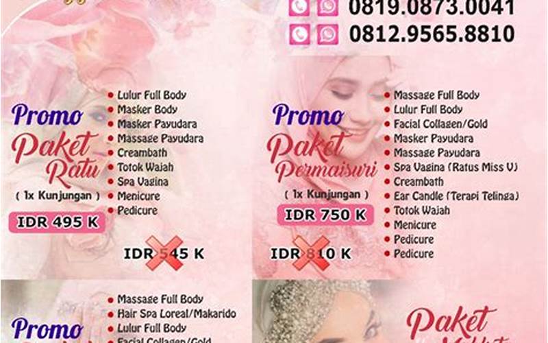 Harga Layanan Di Salon Terdekat Di Pekanbaru