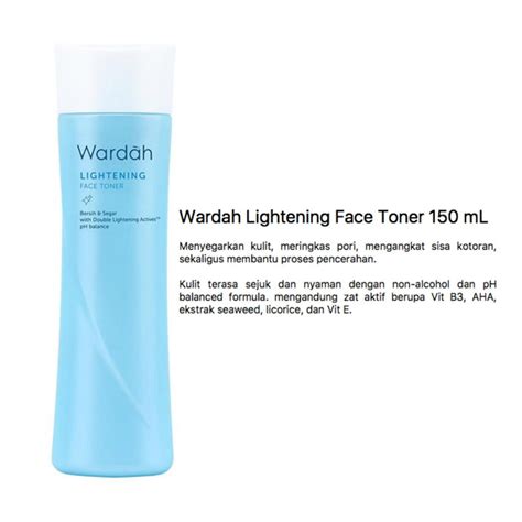 Harga Lightening Face Toner Wardah: Pemutih Wajah Muda dan Cantik