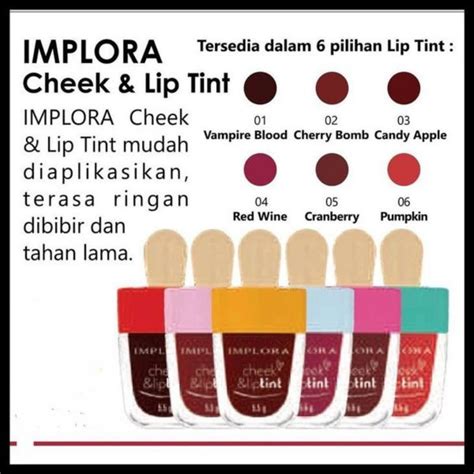 Harga Liptint Implora, Inovasi Terbaru dari Brand Kecantikan
