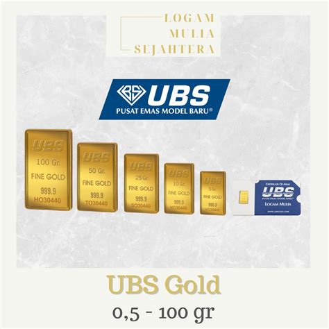 Harga Logam Mulia UBS di Indonesia