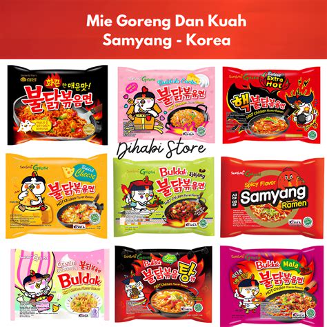 Harga Mie Samyang di Indonesia