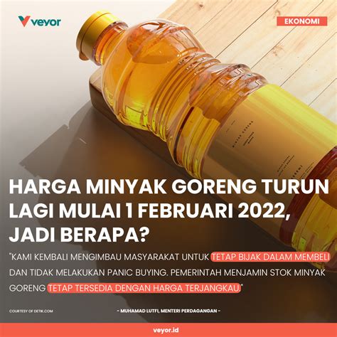 Harga Minyak Goreng Februari 2022