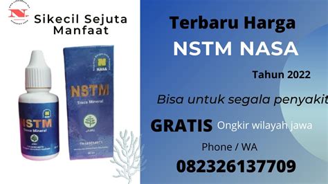 Harga NSTM NASA di Apotik